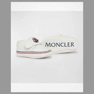 Moncler Girl's Bebe Low-Top Leather Pre-Walker Sneakers, Baby (18-19EU (3-4US)
